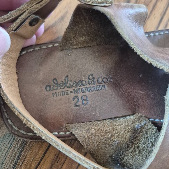 Girls Size 11 Adelisa and Co. Sandals - Picture 4 of 4